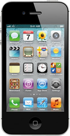 Смартфон APPLE iPhone 4S 16GB Black - Чапаевск