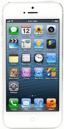 Смартфон Apple iPhone 5 32Gb White & Silver - Чапаевск