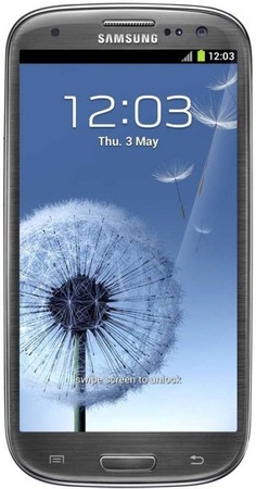 Смартфон Samsung Galaxy S3 GT-I9300 16Gb Titanium grey - Чапаевск